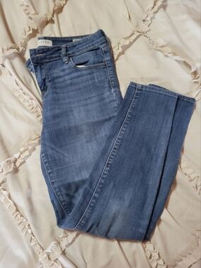 Bullhead Women's Medium Blue Straight Leg Jeans